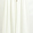 thumbnail image 5 of Cagogo Womens Drawstring Wide Leg Pants Plus Size Elastic Waist Loose Flowy Long Trousers Casual Beach Work Lounge Palazzo Pants, White 3XL, 5 of 5