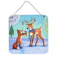 thumbnail image 1 of Christmas Present From the Fox Wall or Door Hanging Prints, 1 of 1