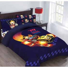 Disney 3pc Mickey Mouse Super Charged Racer Bedding Set Licensed