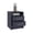 Blue, variant on TUHOME Eter Nightstand with 2 Drawers and 1 Open Shelf, 15.7 in W, Light Gray