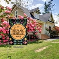 thumbnail image 2 of National Hispanic Heritage Month Garden Flag Decoration Yard Farmhouse Double Sided Holiday Party Outdoor Camping Decor Flags 12x18in, 2 of 7