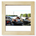 thumbnail image 1 of Barcos Pantalla de escritorio de pared de fotograma cuadrado, 1 of 4