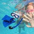 thumbnail image 5 of Cheers.US Snorkel Set for Kids, Swim Goggles Anti-Fog Anti-Leak Dry Top Snorkel and Dive Flippers Kit for Snorkeling Swimming Scuba Diving Training, 5 of 7