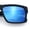 Black Blue Frame - Blue Mirror Lens, variant on Rectangular Sunglasses for Men UV400 Polycarbonate Lens Lightweight Durable Frame Modern Everyday Style Black Yellow Frame - Black Lens