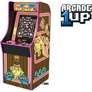 ARCADE1UP Ms. Pac Man 40th Anniversary Classic 10 in 1 Coin less Arcade Video Game Cabinet Machine