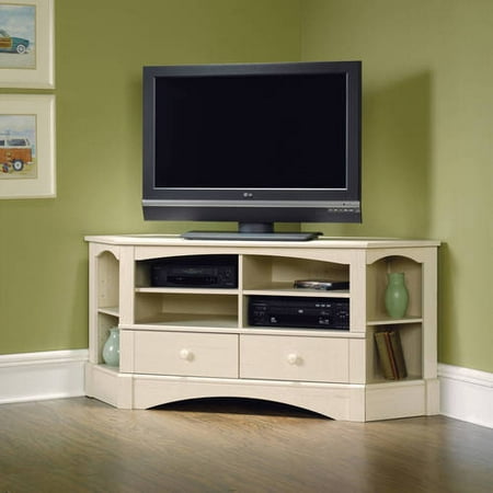 Sauder Harbor View Corner Entertainment Credenza for TVs up to 42