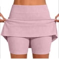 thumbnail image 2 of Athletic Skorts for Women High Waist Tummy Control Golf Tennis Skirts Summer Causal Solid Shorts with Pockets, XL, 2 of 7