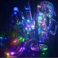 thumbnail image 6 of Wine Bottle Lights with Cork, 10 Pack Battery Operated LED Cork Shape Silver Wire Fairy Mini String Lights for DIY, Party, Decor, Wedding Indoor Outdoor, 6 of 6