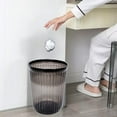 thumbnail image 4 of Jubipavy Trash Can Kitchen Bedroom Living Room Trash Can Bedroom Kitchen Living Room Bathroom Wastebasket Household Multi Function Trash Can, 4 of 6
