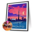 thumbnail image 1 of Cuadros Decorativos 5D DIY Diamond Painting Kits City Building Full Round Drill Decor (NH1951) Tmvgtek embutido en tela, 1 of 8