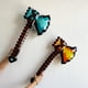 thumbnail image 1 of Juguetes inflables, cuchillo pirata inflable, accesorios de escenario de PVC, espada de mosaico, hacha inflable, 1 of 3