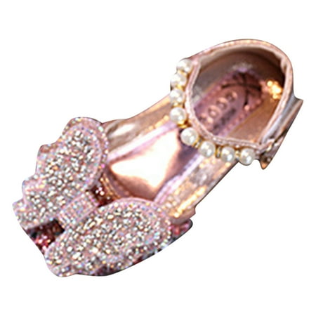 

Girl Shoes Size 13 Big Kids Lace up Boots Fashion Spring And Summer Children Dance Shoes Girls Dress Performance Princess Shoes Rhinestone Sequins Bowknot Ankle Buckle