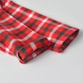 thumbnail image 6 of Odeerbi Toddler Boys Girls Cotton Pajamas Set Kids Thermal Plaid jammies Toddler Baby Winter Solid Color Lattice Print 2025 Long Sleeve Home Wear Clothes Suit Red 3-4 Years, 6 of 9