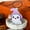 D, variant on sruoe Halloween Ornaments, Halloween Cute Little Ghost Tray Ornament Ghost Pumpkin Festival Decoration Desktop Ornament, Halloween Tabletop Decorations for Party Home Decoration