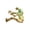 Color, variant on 1/3Pcs Frog-Shaped Ring Set Alloy Electroplated Finger Ring Festivals Parties Dates Gatherings Accessories