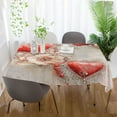 thumbnail image 6 of YAZAOO Square Tablecloth Valentines Day Printing Pattern Tableclothes, 6 of 9