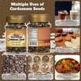 thumbnail image 3 of Rani Cardamom (Elachi) Decorticated Seeds Indian Spice 3.25oz (92g) PET Jar~ All Natural | Vegan | Gluten Friendly | NON-GMO | Kosher | Indian Origin, 3 of 7