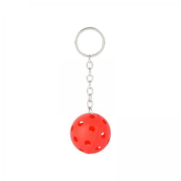 2 X Llavero Pickleball, Llavero Pickleball, Aleación de Zinc, Portátil, Llavero de Coche Bling, Encanto de Bolsa Pickleballr para , 3 piezas