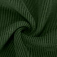 thumbnail image 5 of ZCFZJW Men's 1/4 Zip Turtleneck Sweater, Soft Ribbed Knitted Pullover with High Collar, Loose Fit Long Sleeve Casual Knit Sweatshirt Army Green XXL, 5 of 5