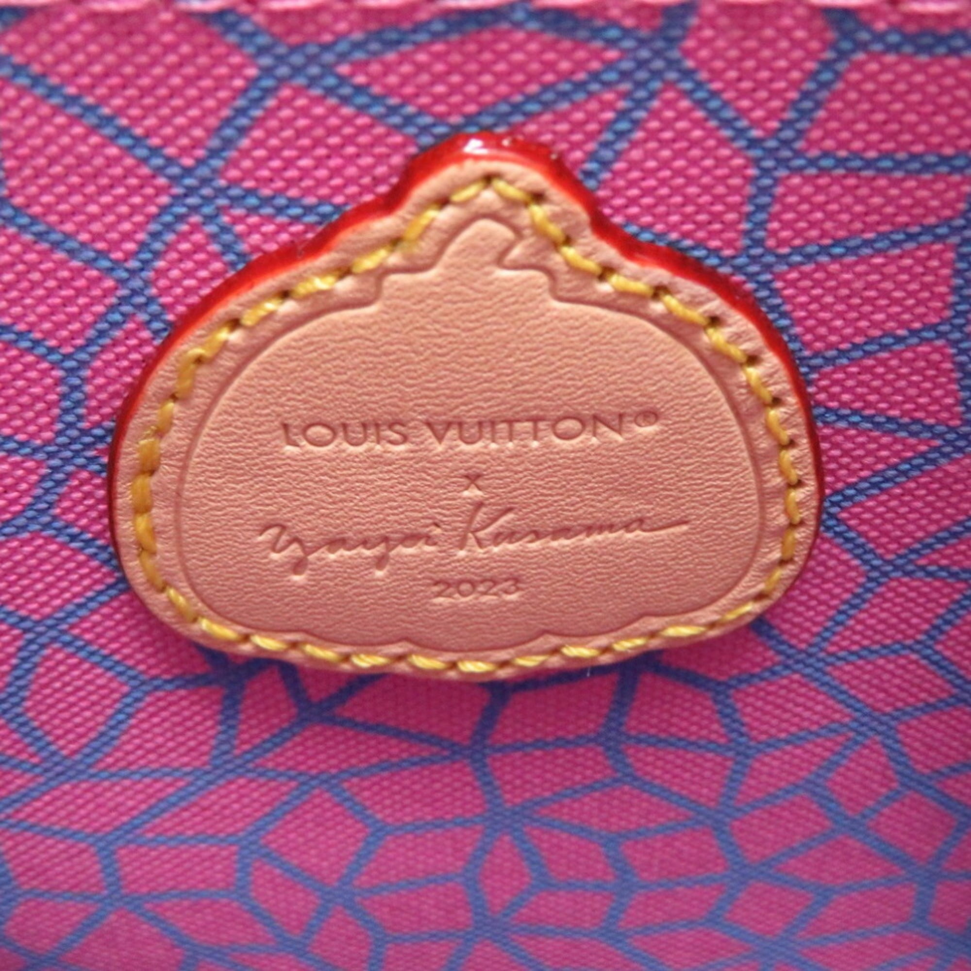 Authenticated used Louis Vuitton Monogram Dot Petite Sac PLA x YK Yayoi Kusama Pumpkin M82112 Handbag Bag, Adult Unisex, Size: (HxWxD): 17cm x 14cm x