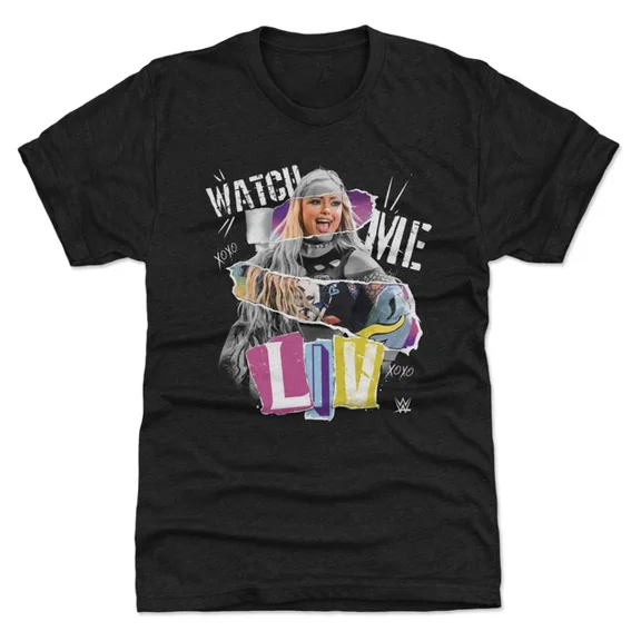 WWE Liv Morgan Watch Me XOXO Black T-Shirt
