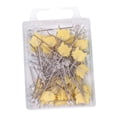 thumbnail image 3 of segolike Straight Pins Hand Sewing Pins for DIY Activities Parties Wedding Decoration Yellow, 3 of 9