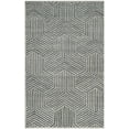 thumbnail image 2 of Safavieh Mirage Giffard Geometric Area Rug, Light Gray/Charcoal, 5' x 8', 2 of 8