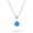 Multicolor, variant on Womens Classic 1CT Opal Pendant Necklace Rose Gold Plated Sterling Silver Birthstone