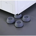 FC4 Pcs Shock And Noise Cancelling Washing Machine Support, AntiWalk