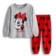 thumbnail image 1 of Conjuntos de ropa de dormir de Minnie para niños, Pijamas de Navidad para niños, Pijamas de algodón para bebés y niñas de 1 a 7 años, primavera y otoño, 1 of 4