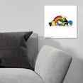 thumbnail image 2 of Gallery Pops Sanrio Hello Kitty and Friends - Group Rainbow Wall Art, Unframed Version, 12" x 12", 2 of 5