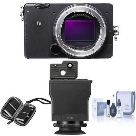 UPC: 0192223184282 | fp Mirrorless Digital Camera  Bundle with Sigma LVF-11 LCD Viewfinder & Memory Card Case