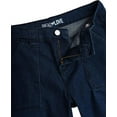 thumbnail image 3 of Real Love Girls's Jeans - Wide Leg Flare Cargo Jeans - Boot Cut Bell Bottom Denim Pants 7-16), 3 of 7