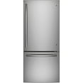 thumbnail image 1 of GE 20.9 Cu. Ft. Bottom Mount Refrigerator Fingerprint Resistant Stainless Steel - GDE21DYRKFS, 1 of 3