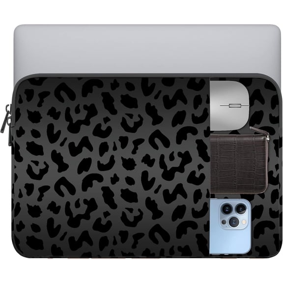 Laptop Sleeve Bag 15.6-16 inch,Compatible with MacBook Air 15 inch M2 2023 A2941/16 Pro M2 A2780 M1 A2485 /Pro Retina 15 A1990,Chromebook,,15.3-16 inch Notebook (Black-D2, 13inch)