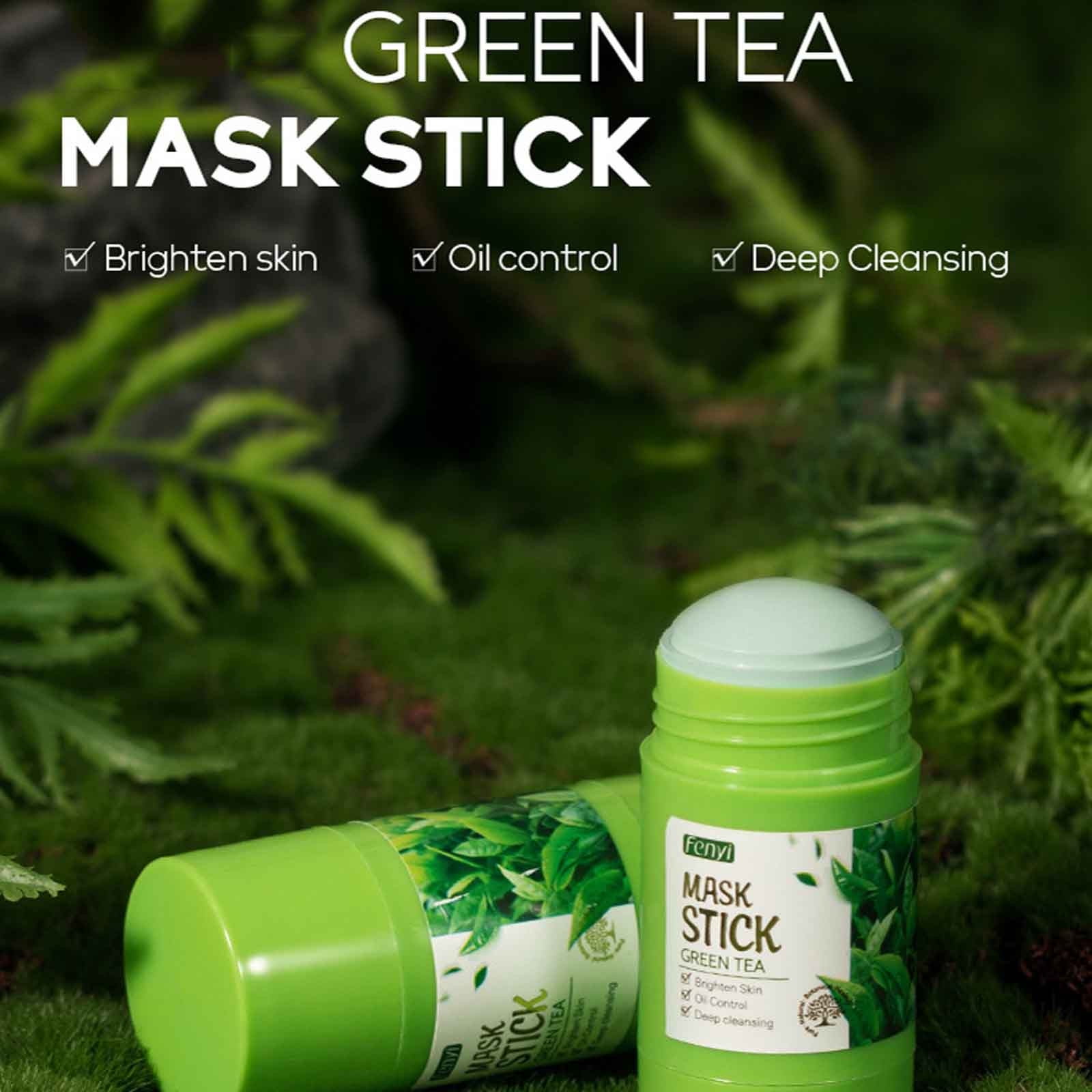 YiFudd Face Masks SkincareGreen Tea Mask Stick Poreless Deep Cleanse