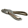 thumbnail image 1 of stanreset Metal 6mm Dia Single Round Hole Punch DIY Hand Tool for Paper Card Silver, 1 of 6