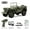 Army Green, variant on JJRC Cross-Border New Model C8815 Full Scale 1:10 Simulation Model Off-Road Car Four-Wheel Drive 2.4G Remote Control Car Toy