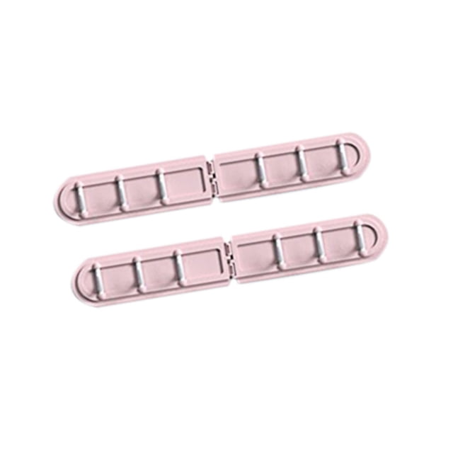 Fiudx Gancho Plegable, Diseño Compacto, Fuerte Adherencia, Giratorio y Plegable, Ideal para Baño y Cocina, Fácil de Instalar, Multiusos para Abrigos y Toallas, Juego de 2 Piezas, 19,5 X 6 Cm