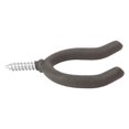 thumbnail image 1 of Procter & Gamble 207174 Large Black Double Screw Hook, 1 of 1