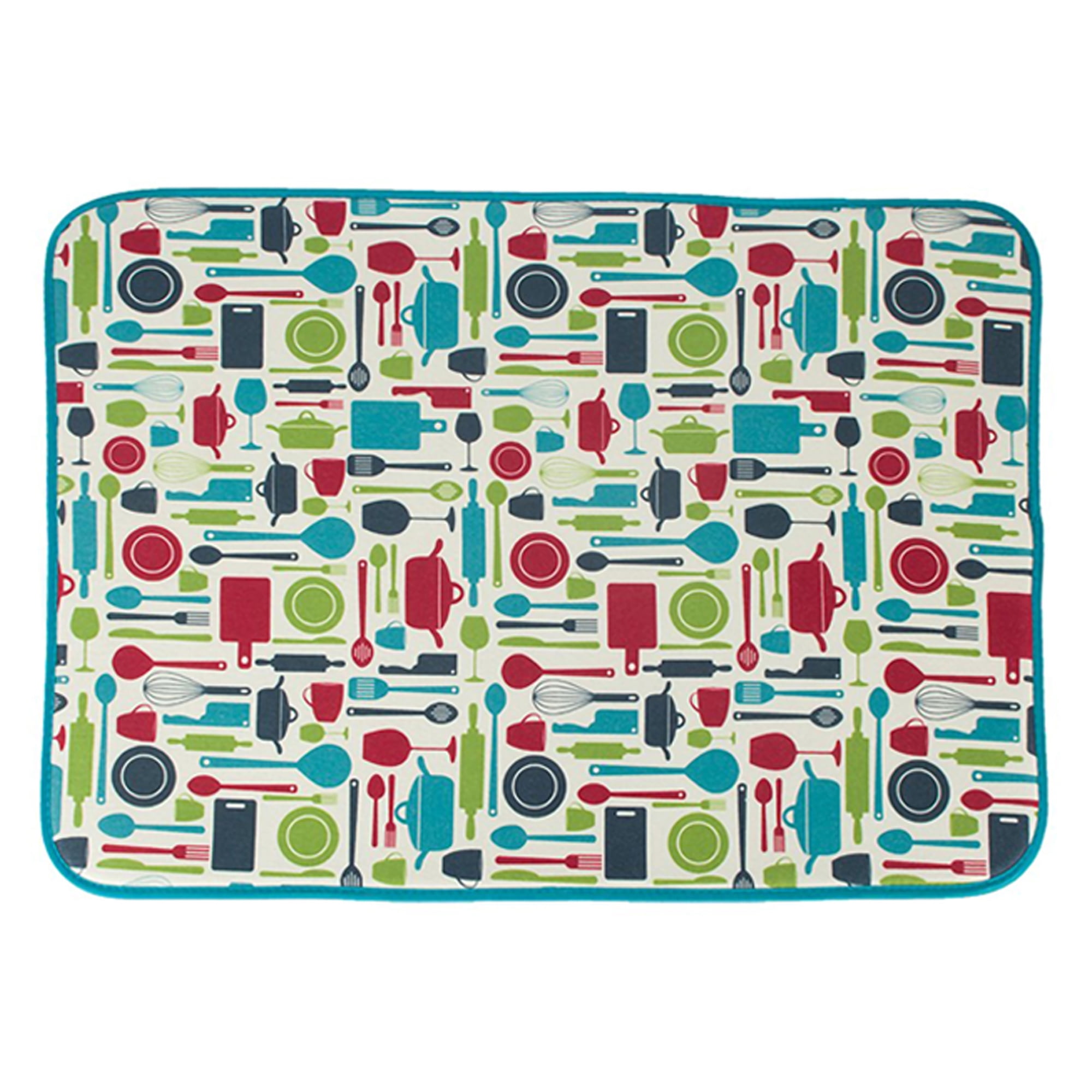 NK 24'' x 18'' Extra Large Household Silicone Dish Drying Mat Kitchen