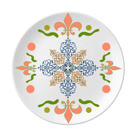 

flower repeat modern pattern flower ceramics plate tableware dinner dish
