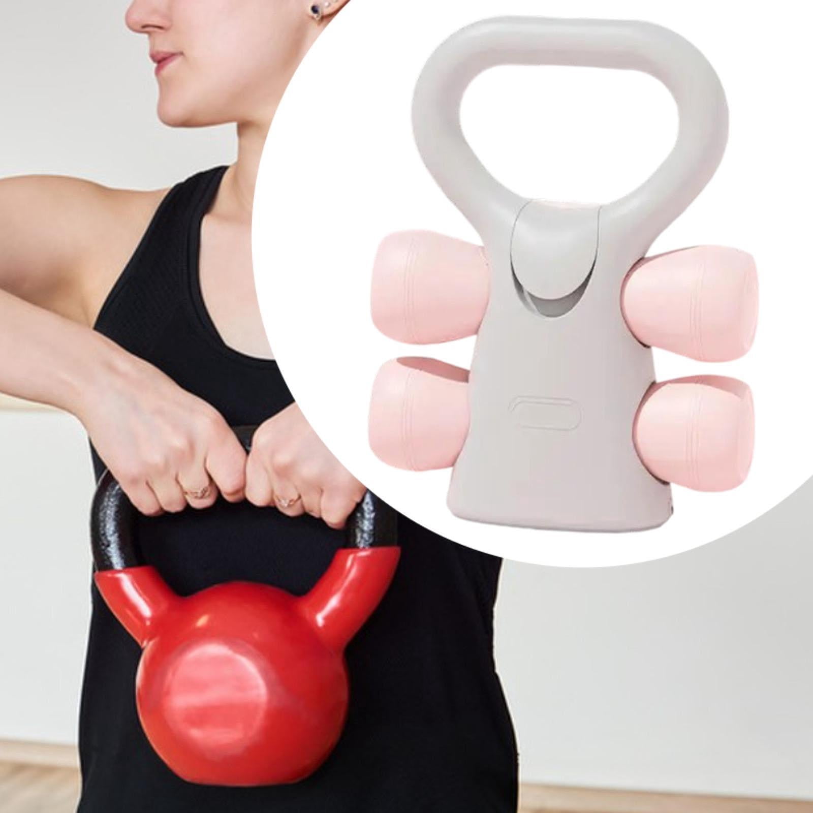 GARENDE Dumbbell Kettlebell Adjustable Dumbbell Set for Home Gym Weight Lifting Pink