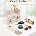 thumbnail image 5 of FORMRS Womens Corduroy Tote Bag Crossbody Shoulder Handbag with Pocket, Brown Starfish, 5 of 7