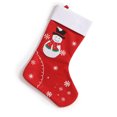 thumbnail image 3 of Advancent Medias de Navidad Santa Claus copo de nieve fiesta Festival Navidad calcetín colgante saco tela no tejida atmósfera niños regalo Type3 NO3, 3 of 6