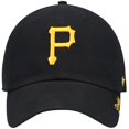 thumbnail image 2 of Women's '47 Black Pittsburgh Pirates Team Miata Clean Up Adjustable Hat, 2 of 4
