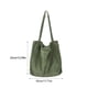 thumbnail image 3 of Guardurnaity Bolso de moda de lona disponible en variedad de colores Bolso de compras de hombro Bolsos de hombro Bolsas de mensajero y de hombro Marrón, 3 of 6