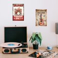 thumbnail image 5 of 1 pc "Drummer Parking Only Violators Will Get Beat" Funny Drum Metal Tin Sign 12x8in/30x20cm for Garage Garden Signs Art Plaque Poster Wall Decor for Home Kitchen Bar Club Coffee Shop, 5 of 7