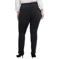 thumbnail image 2 of NYDJ womens  Plus Marilyn Cordoba Cliff High-Rise Straight Leg Jean, 20W, 2 of 3