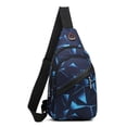 thumbnail image 1 of Bolso de pecho Bolso de mensajero de estilo coreano de moda para hombre Mochila ligera para deportes al aire libre y ocio para parejas Bolso de hombro de moda, 1 of 5